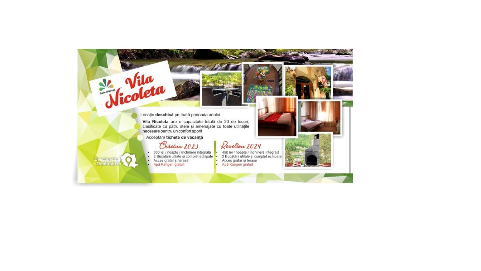 Vila Nicoleta Baile Olanesti Exterior foto
